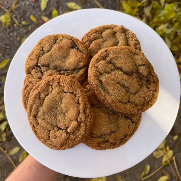 Ginger Molasses Cookies