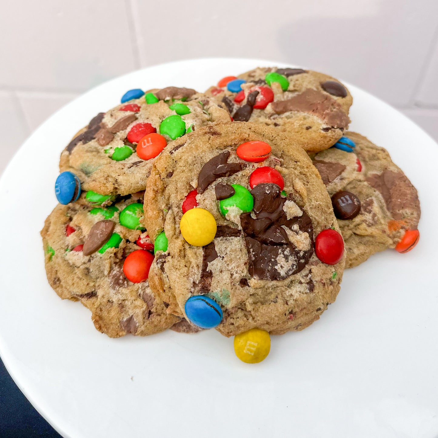 M&M Chunk Cookies