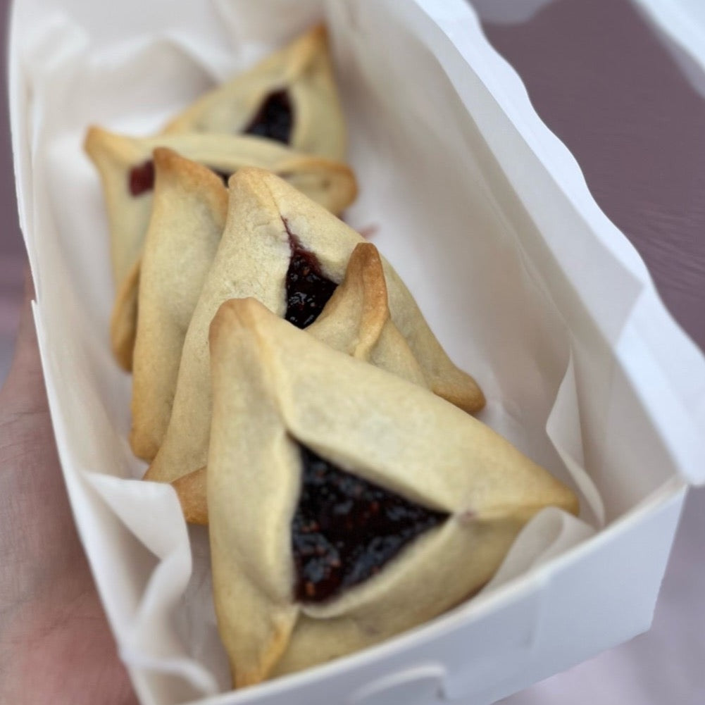 Raspberry Hamantashen