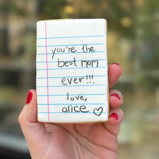 Edible Card For Mom